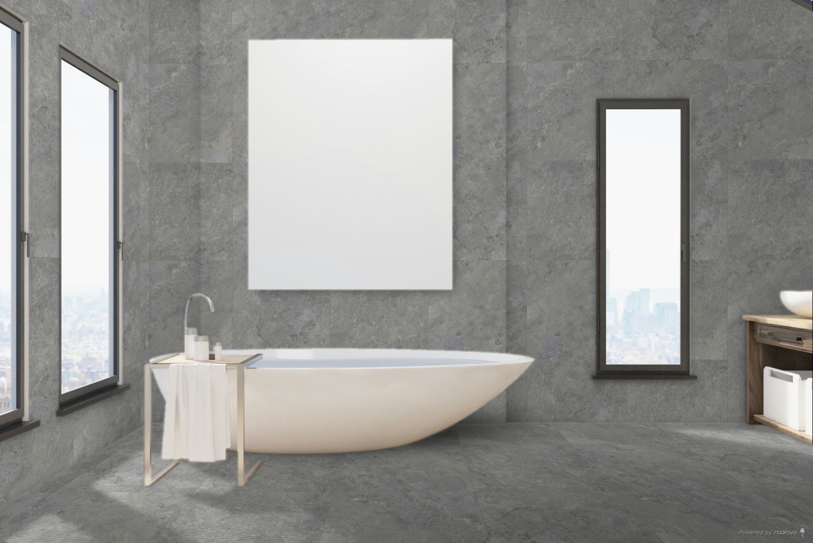 UN RT60533 TRENTO GRAY OUT 60X60 - Imagen 2