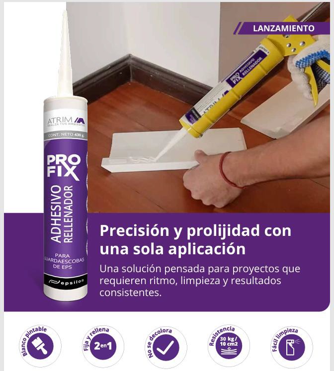 ATR PROFIX ADHESIVO RELLENADOR CARTUCHO 430GRS BLANCO (0499)