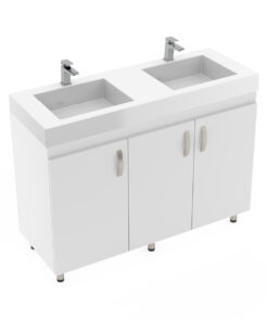 Alternative view of KIT LVM OSLO 124X48 BCO-MBL BASICO PISO GRACIA/SIKUANI REF: VBAN03-1152-000-0100