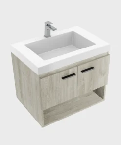 KIT LVM OSLO 63X48 BLANCO MUEBLE POLOCK ELEVADO AUSTRAL REF VBAN03-2510-000-0100