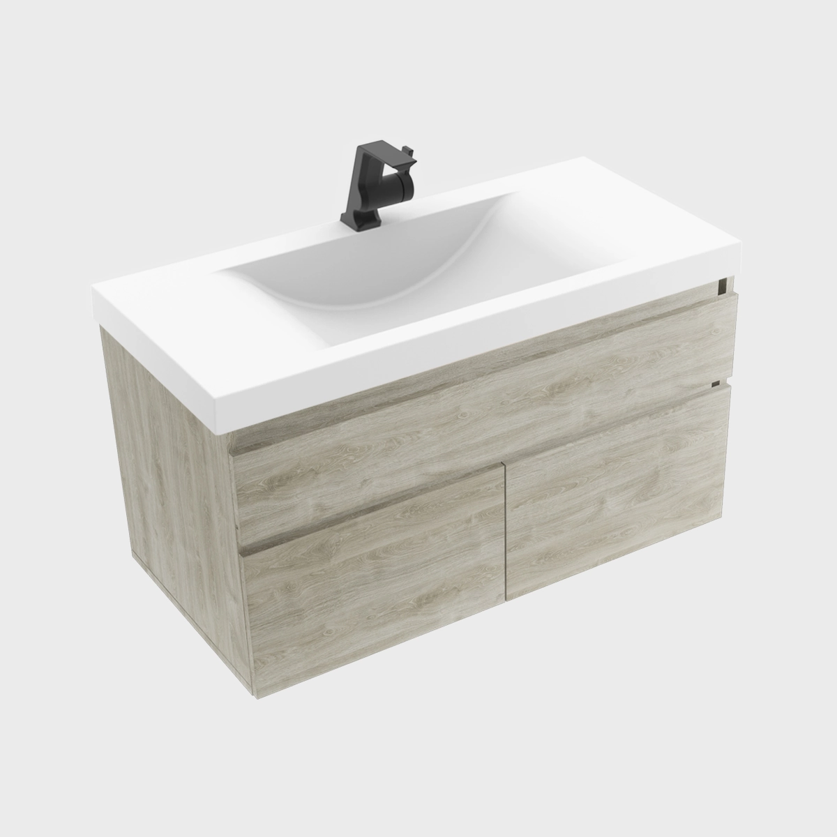 KIT LVM OSLO 124X48 BLANCO-MUEBLE MACAO SODER/MALI REF:VBAN13-0177-000-0100 - Imagen 5