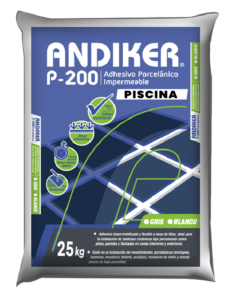 MSN ANDIKER P-200 PORCELANICO GRIS INTERIOR X 25 KILOS